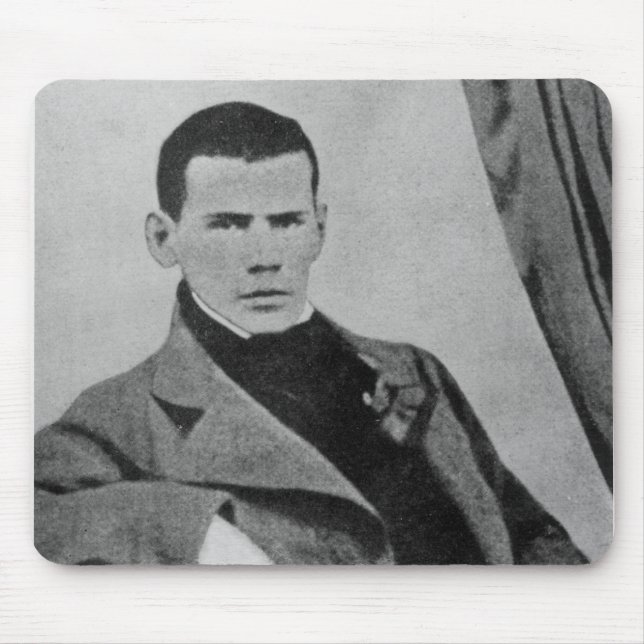 Lev Nikolaevich Tolstoy  as a student Mouse Mat (Front)