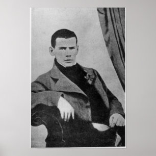 Lev Nikolaevich Tolstoy as a student Poster