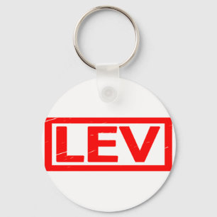 Lev Stamp Key Ring