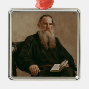 Lev Tolstoy  1887 Metal Tree Decoration