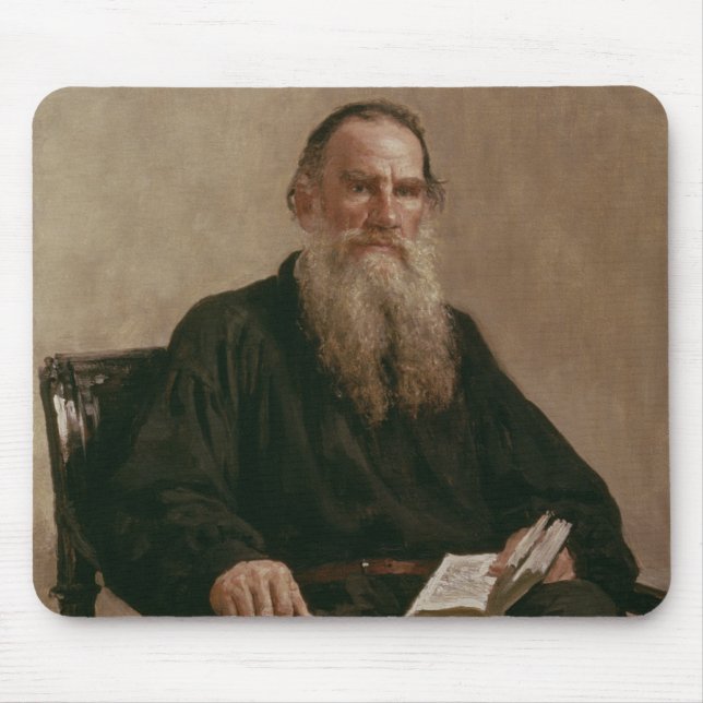 Lev Tolstoy  1887 Mouse Mat (Front)