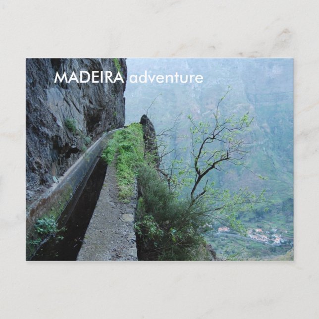 Levada do Norte, MADEIRA adventure Postcard (Front)