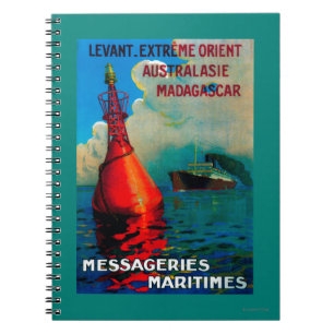 Levant Extreme Orient Vintage PosterEurope Notebook