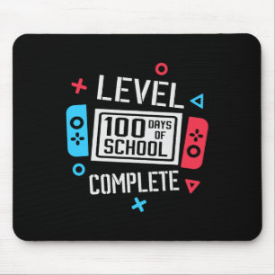 Level 100 Days Of School Complete Videos Game Smar Mouse Mat