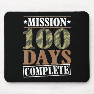 Level 100 Days Of School Mission Complete Games Bo Mouse Mat