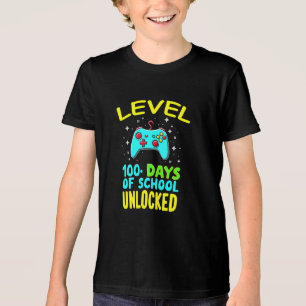 Level 100 Days of School Unlocked Tri-Blend Shirt