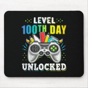 Level 100th Day Of School Unlocked Videos Game Fun Mouse Mat