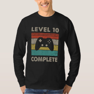 Level 10 Complete - 10th Wedding Anniversary for H T-Shirt