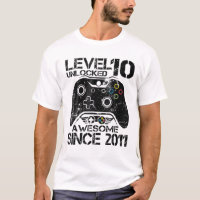Level 10 Unlocked Awesome 2011 Video Game 10Th Bir