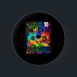 Level 10 Unlocked Awesome Gaming Birthday Boy 10th 6 Cm Round Badge<br><div class="desc">Level 10 Unlocked Awesome Gaming Birthday Boy 10th Graphic</div>