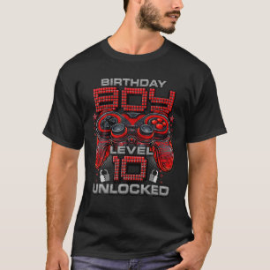 Level 10 Unlocked Awesome Since 2012 10Th Birthday T-Shirt