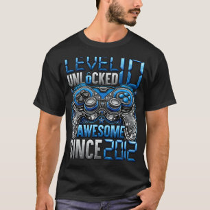 Level 10 Unlocked Awesome Since 2012 10th Birthday T-Shirt