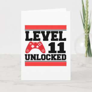 Level 11 Unlocked Card