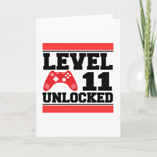 Level 11 Unlocked Card