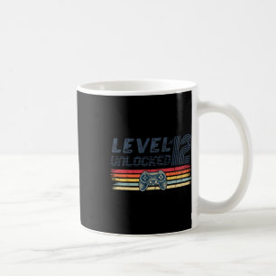 Level 12 Unlocked Video Game 12th Birthday Gamer B Coffee Mug