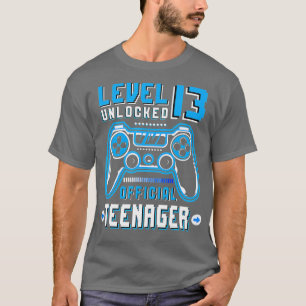 Level 13 Unlocked 13th Video Birthday Gift (113 T-Shirt
