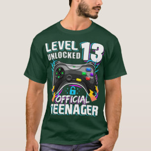 Level 13 Unlocked 13th Video Birthday Gift (121 T-Shirt