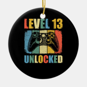 Level 13 unlocked ceramic tree decoration