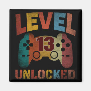 LEVEL 13 UNLOCKED MAGNET