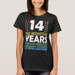 Level 14 Unlocked Video Game 14th Birthday Party R T-Shirt