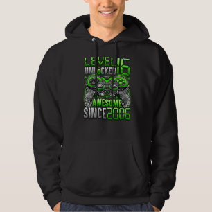 Level 16 Unlocked Awesome Since 2006 16th Birthday Hoodie