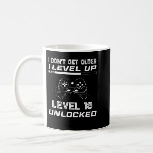 Level 18 Unlocked Gamer 18th Birthday Decorations  Coffee Mug