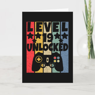 Level 19 Unlocked Card