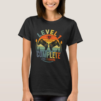 Level 1 Complete Level 2 Loading Gamer Wedding Ann T-Shirt