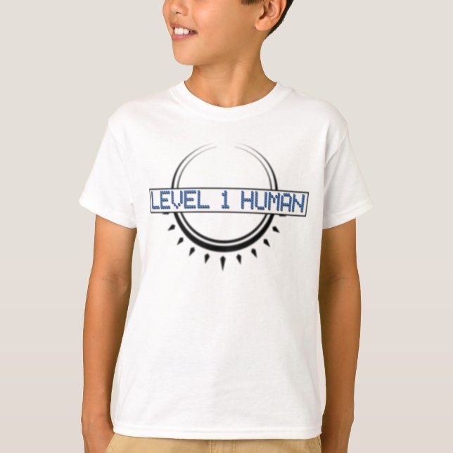 Level 1 Human T-Shirt (Front)