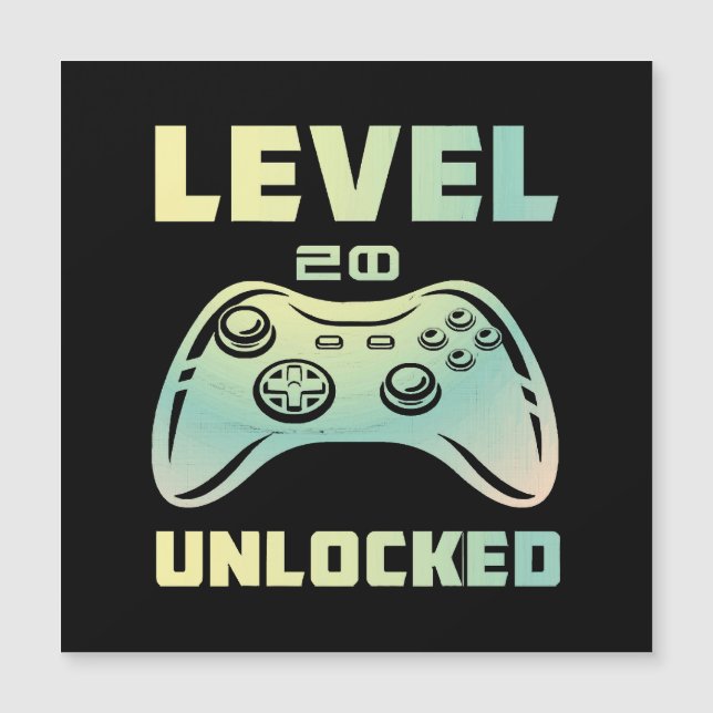 level 20 unlocked (Front)
