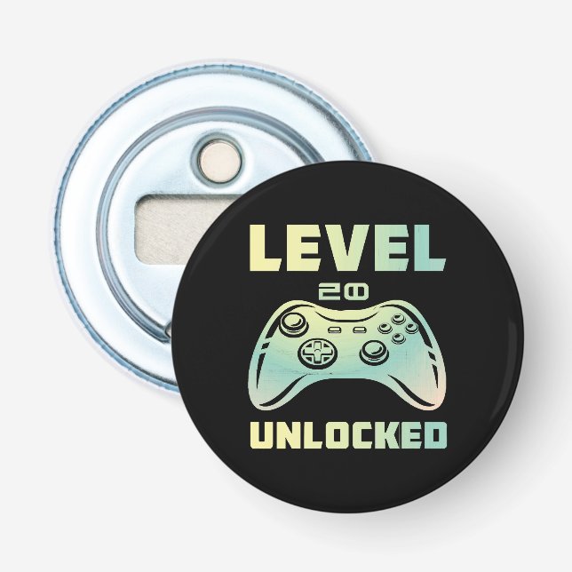level 20 unlocked bottle opener (Front)