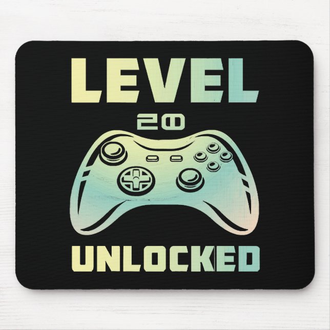 level 20 unlocked mouse mat (Front)