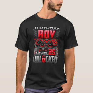 Level 25 Unlocked Awesome Since 1997 25th Birthday T-Shirt