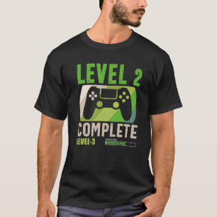 Level 2 Complete Level 3 Loading 2Nd Birthday Vide T-Shirt