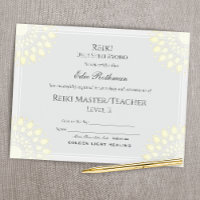 Level 2 Reiki Practitioner Certificate