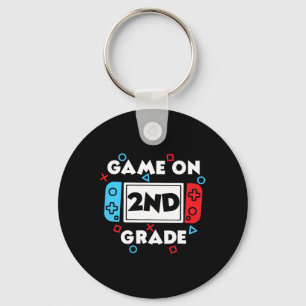 Level 2 Unlocked Ck To School Gamer Design For 2nd Key Ring