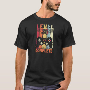 Level 35 Complete Vintage 35th Wedding Anniversary T-Shirt