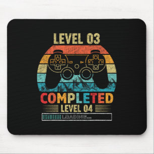 Level 3 Complete Level 4 Loading 3rd Birthday Vide Mouse Mat
