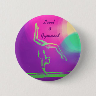 Level 3 Gymnast button