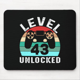 Level 43 Unlocked Mouse Mat