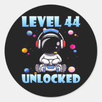 Level 44 Unlocked Video Game 44th Birthday PC Gami