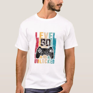 Level 50 year old Bday T-Shirt