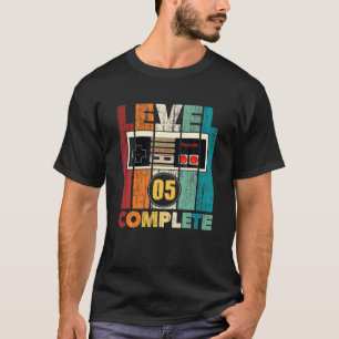 Level 5 Complete Vintage Celebrate 5Th Wedding T-Shirt