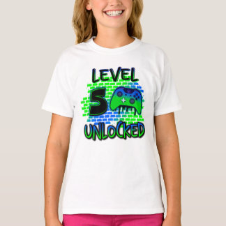 Level 5 Unlocked Airbrush  T-Shirt