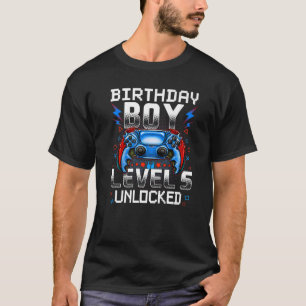 Level 5 Unlocked Awesome 2018 Video Game 5th Birth T-Shirt