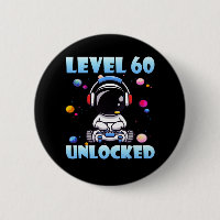 Level 60 Unlocked Video Game 60th Birthday PC Gami