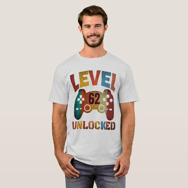 LEVEL 62 UNLOCKED  T-Shirt Sweatshirt (Front Full)
