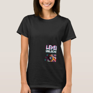 Level 6 Unlocked Video Game 6th Birthday Video Gam T-Shirt