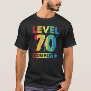 Level 70 Complete 70th Wedding Anniversary 70 Year T-Shirt