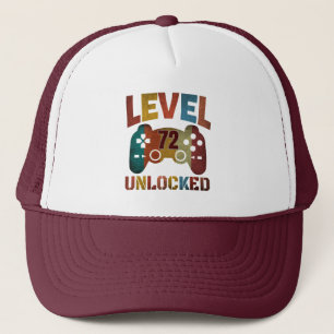 LEVEL 72 UNLOCKED TRUCKER HAT